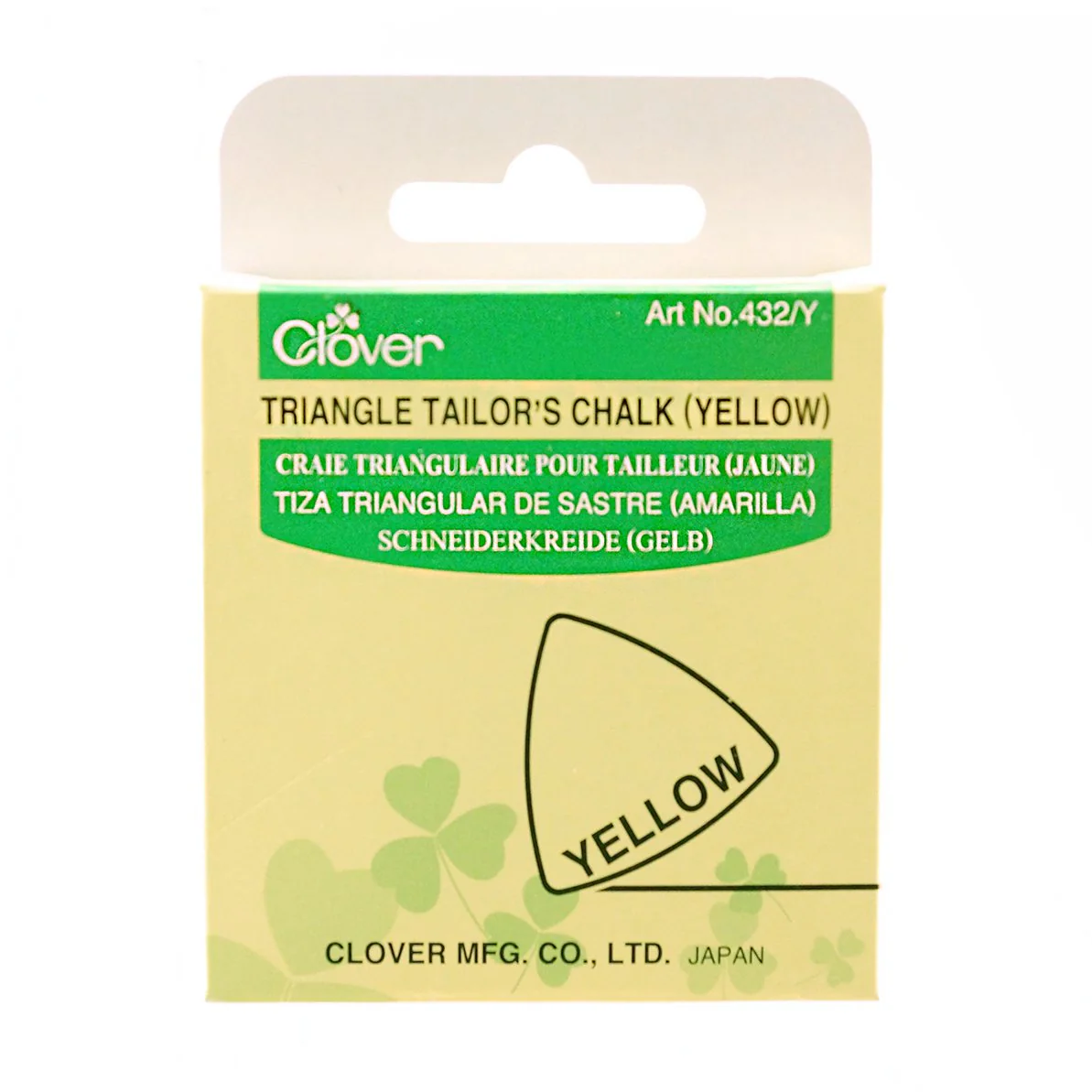 Triangle Tailor's Chalk (Yellow)