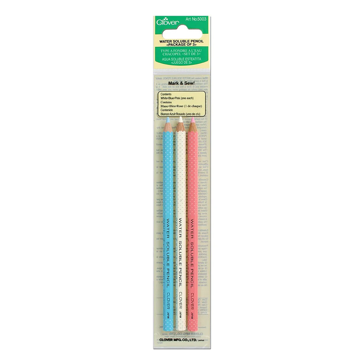 Water Soluble Pencils (Assorted)